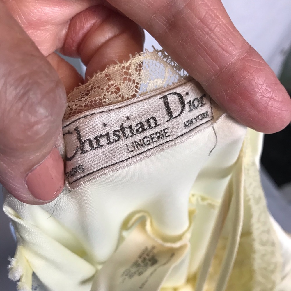 Christian Dior Vintage Peignoir Sz S